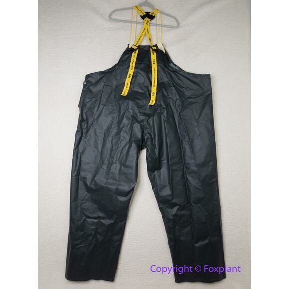 New! Helly Hansen X Large Mens Bibs Rain Pants,  P400 in dark green ,‎ size 4XL - Picture 8 of 14